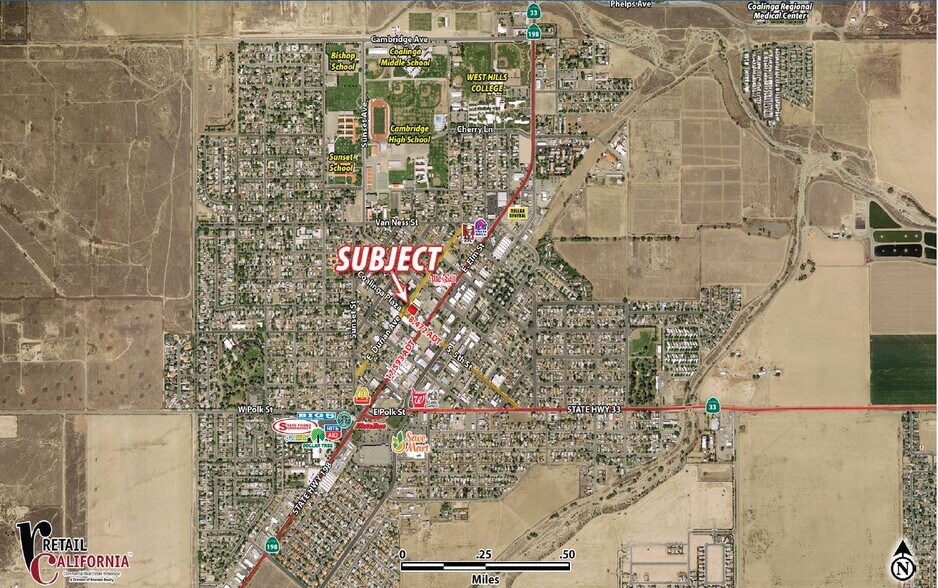 More Photos Of 286 Coalinga Plz, Coalinga General Retail For Sale