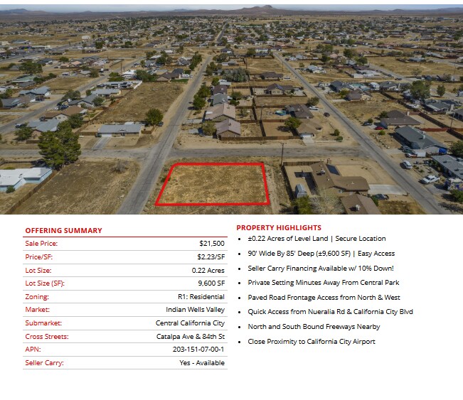 More Photos Of 8000 California City blvd, California City Land For Sale
