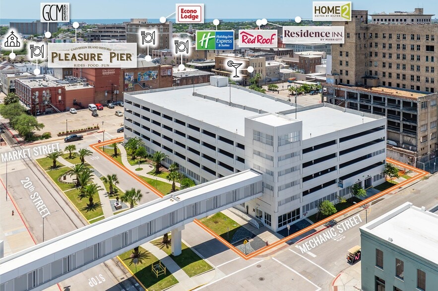 Primary Photo Of 320 Moody Ave, Galveston Parking Garage For Sale