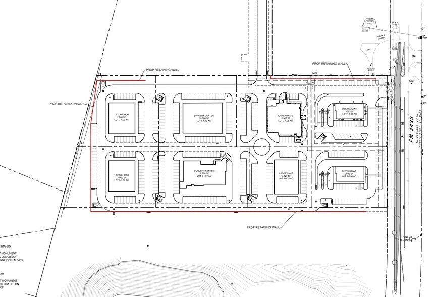 More Photos Of SWQ of FM 3433 @ US Hwy 287, Rhome Land For Sale
