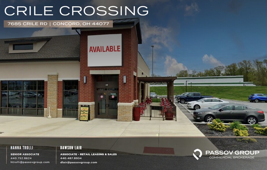 Primary Photo Of 7685 Crile Rd, Concord Township Storefront For Lease