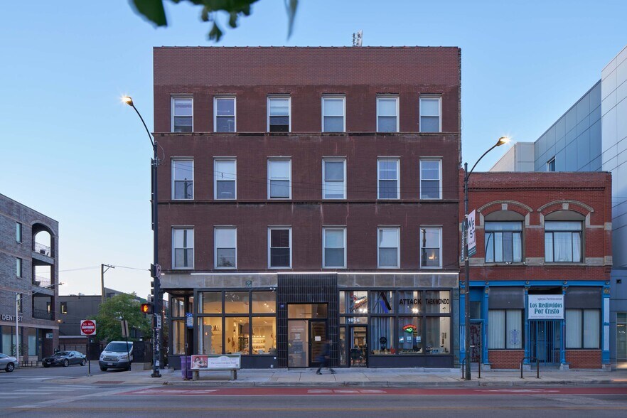 Primary Photo Of 1856 W Chicago Ave, Chicago Storefront Retail Residential For Lease