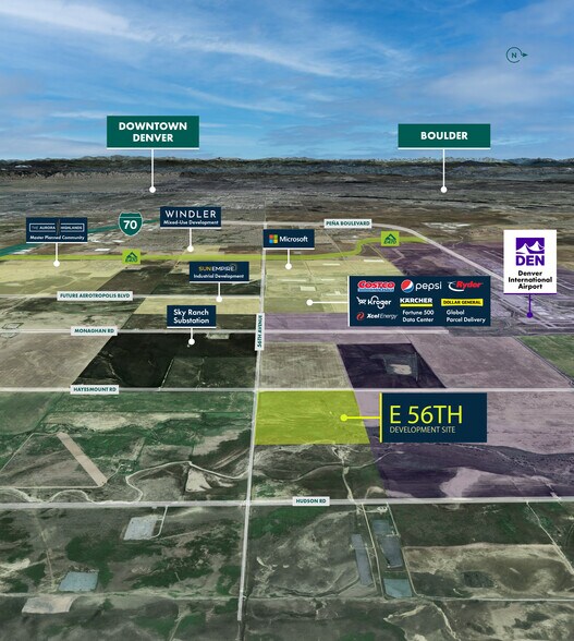 Primary Photo Of E 56th Ave & Hudson Rd, Aurora Land For Sale