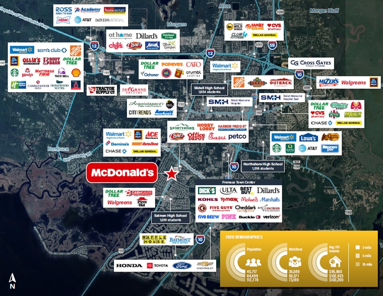 More Photos Of 3301 Pontchartrain Dr, Slidell Fast Food For Sale