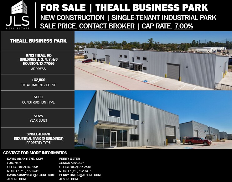 More Photos Of , Houston Industrial For Sale