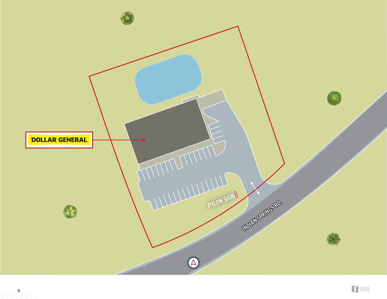 NEC. Indian Springs Road and Emmaus Church Road, Dudley, NC 28333