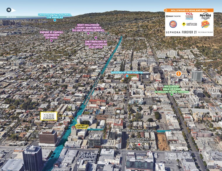 More Photos Of 1509 Schrader Blvd, Los Angeles Freestanding For Lease