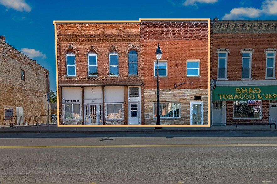 Primary Photo Of 133-137 S Main St, Reading Storefront Retail Residential For Sale