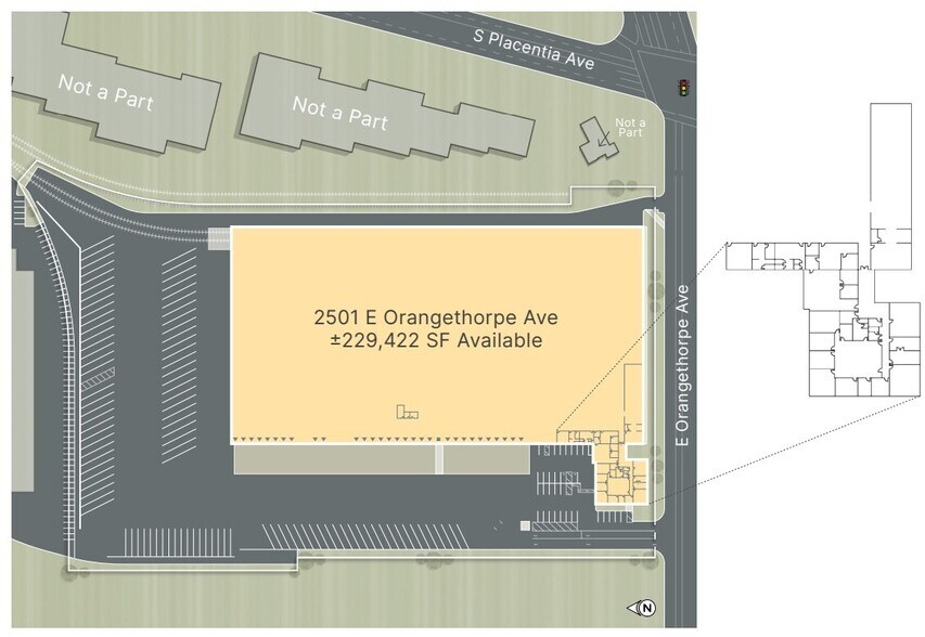 More Photos Of 2501 E Orangethorpe Ave, Fullerton Warehouse For Lease