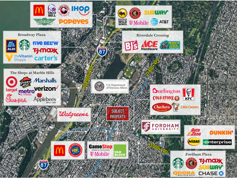 More Photos Of 248-260 E Fordham Rd, Bronx Storefront Retail Office For Sale