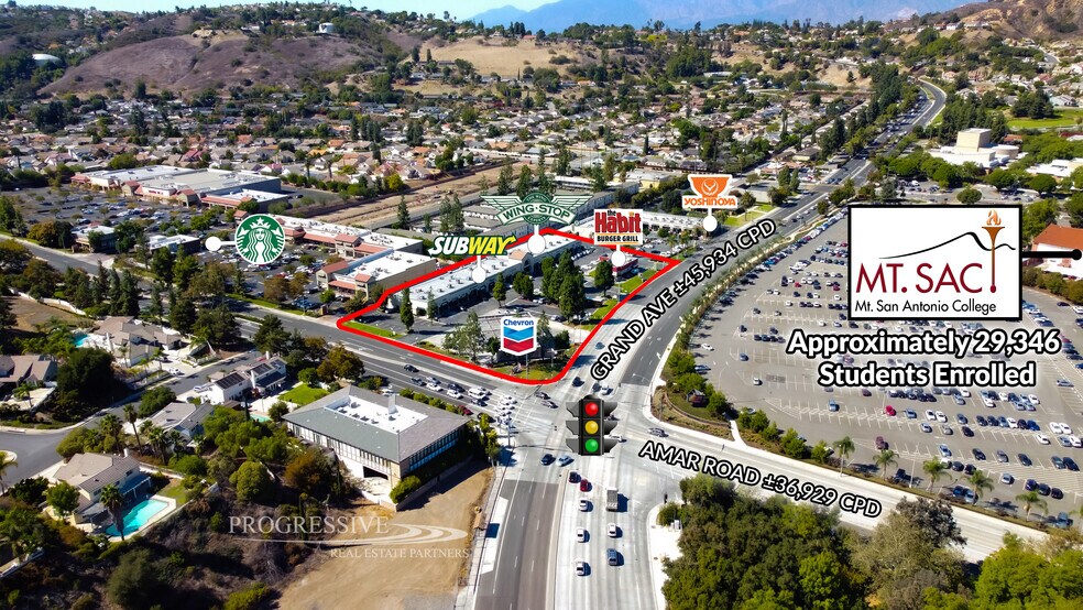 Primary Photo Of 1205-1243 N Grand Ave, Walnut General Retail For Lease