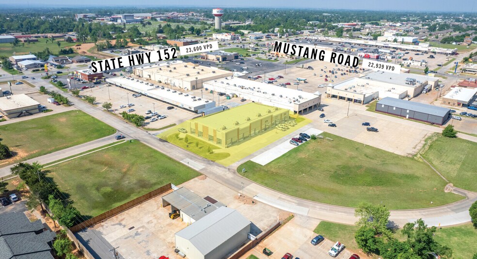 More Photos Of 317 N Trade Center Ter, Mustang General Retail For Lease