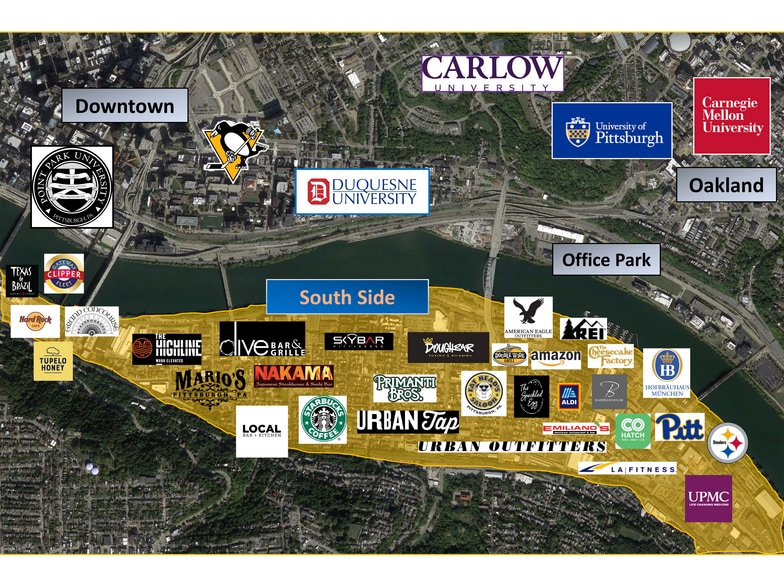 More Photos Of 2012 E Carson St, Pittsburgh Storefront Retail Residential For Lease