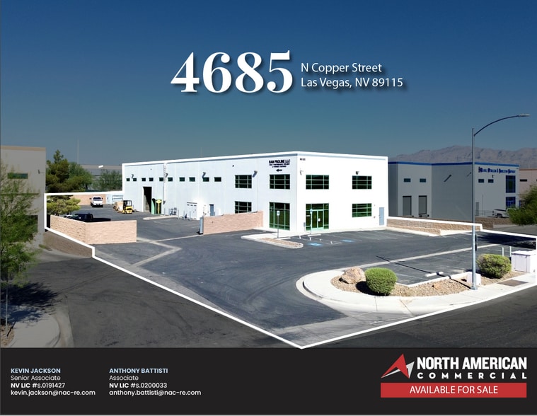 Primary Photo Of 4685 Copper Sage St, Las Vegas Warehouse For Sale