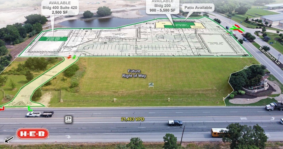 More Photos Of 2021 Kauffman Loop, Georgetown Storefront Retail Office For Lease