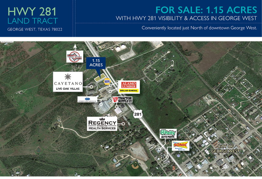 Primary Photo Of 0 Hwy 281, George West Land For Sale