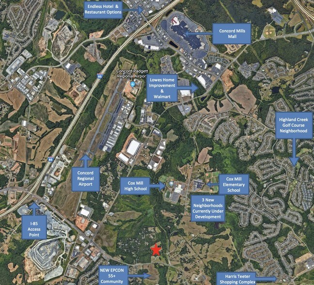 More Photos Of 9009 Poplar Tent Rd, Concord Land For Sale