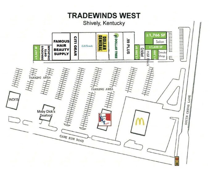 More Photos Of 4443 Cane Run Rd, Shively Unknown For Lease