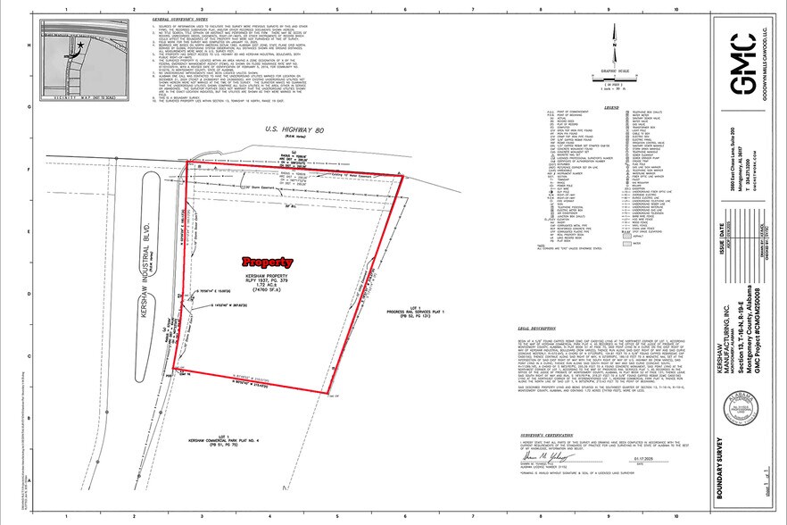 More Photos Of 163 Kershaw Industrial Blvd, Montgomery Land For Sale