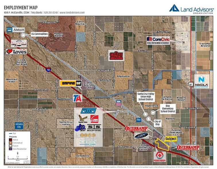 Primary Photo Of NEC I-10 & Sunshine Blvd, Eloy Land For Sale