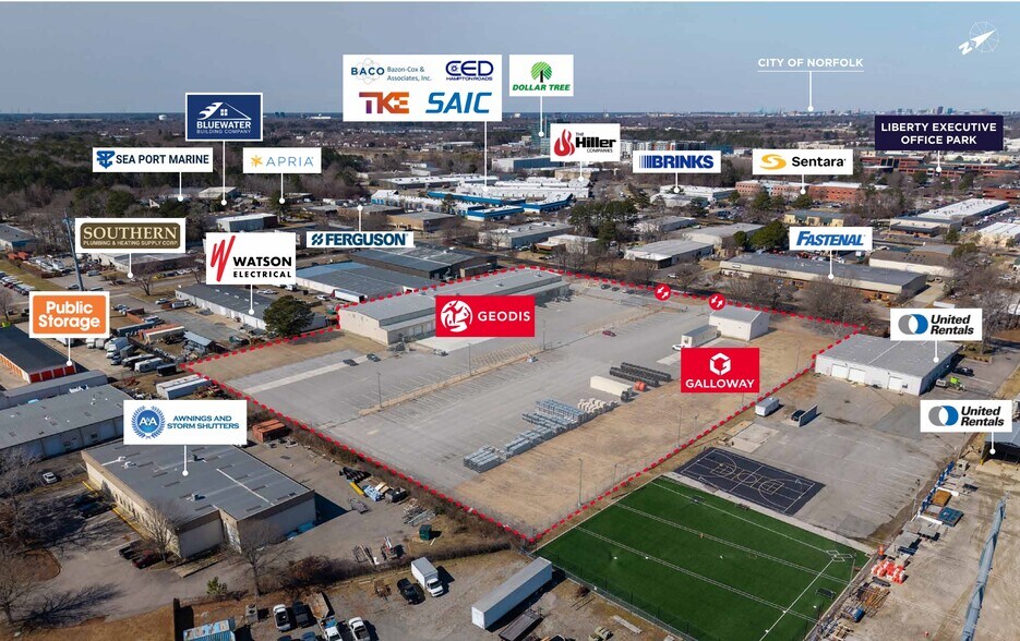 More Photos Of 909 Professional Pl, Chesapeake Distribution For Sale