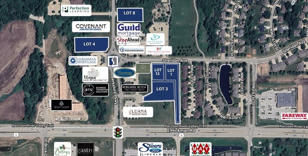 Primary Photo Of Berkshire Commons Pky, Clive Land For Sale