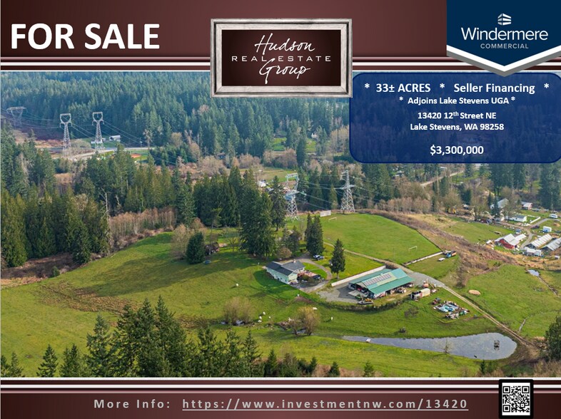Primary Photo Of 13420 12th St NE, Lake Stevens Land For Sale
