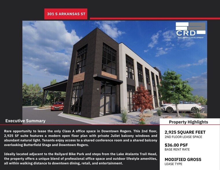 More Photos Of 303 S Arkansas St, Rogers Office For Lease