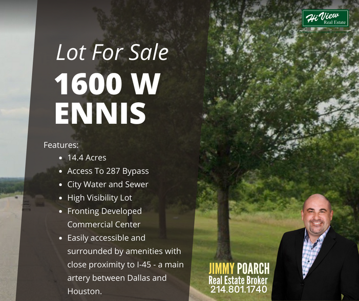 Primary Photo Of 1600 Ennis, Ennis Land For Sale