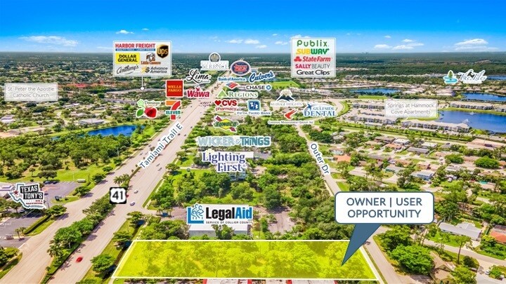 More Photos Of 4426 Tamiami Trl E, Naples Land For Sale
