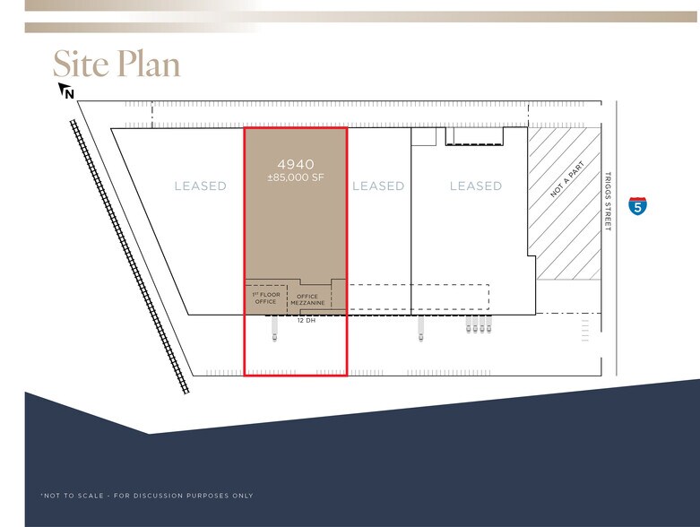 More Photos Of 4940 Triggs St, Commerce Industrial For Lease