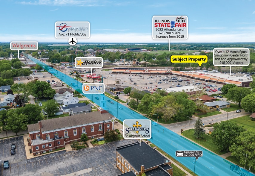 More Photos Of 1861-1927 E Sangamon Ave, Springfield General Retail For Sale