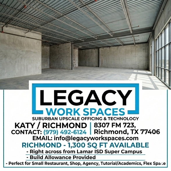Primary Photo Of 8307 FM 723 Rd, Richmond Storefront For Lease