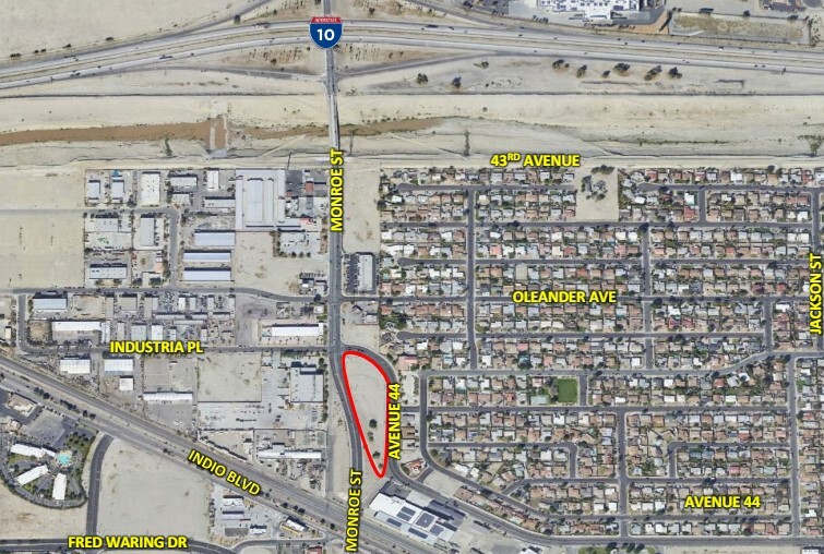 Primary Photo Of SEC Monroe St & Ave 44, Indio Land For Sale