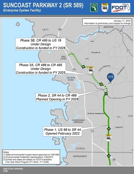 More Photos Of 0 W Norvell Bryant Hwy, Lecanto Land For Lease