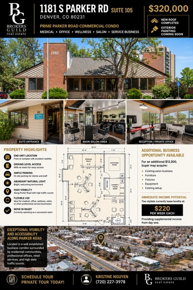 More Photos Of 1181 S Parker Rd, Denver Office For Sale