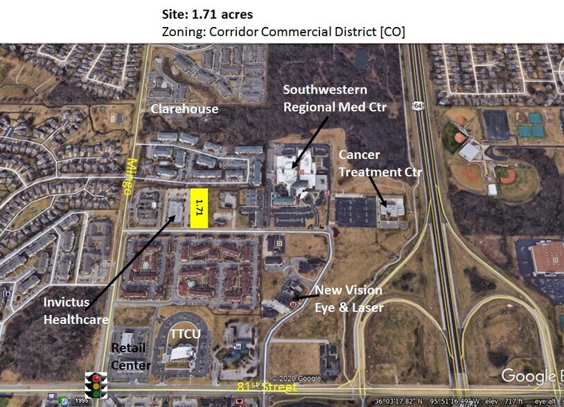 More Photos Of 9713 E 79th St, Tulsa Land For Sale