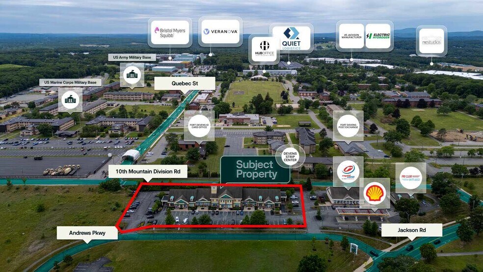 More Photos Of 2-34 Andrews Pky, Devens Storefront For Sale