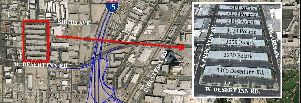 More Photos Of 3230 Polaris Ave, Las Vegas Light Distribution For Lease