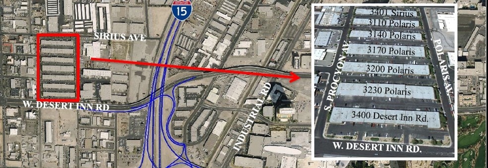 More Photos Of 3230 Polaris Ave, Las Vegas Light Distribution For Lease