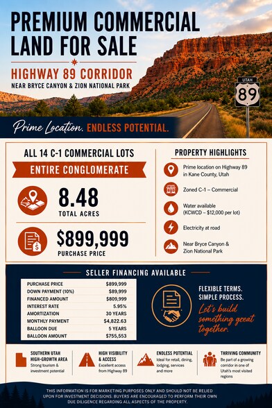 Primary Photo Of N Pecos Dr @ HWY 89, Alton Land For Sale