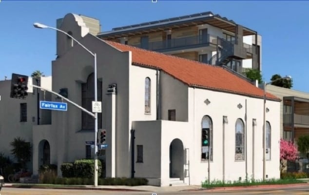 Primary Photo Of 1282 N Fairfax Ave, West Hollywood Religious Facility For Lease