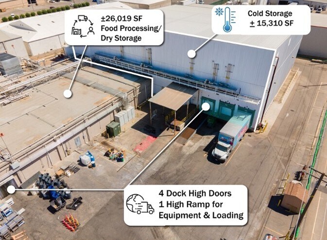 More Photos Of 2068 Lapham Dr, Modesto Food Processing For Lease