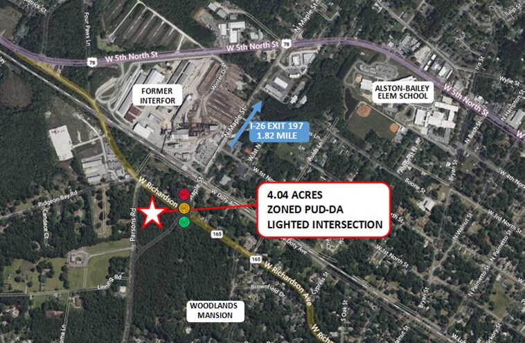 More Photos Of Parsons @ North Maple Street, Summerville Land For Sale