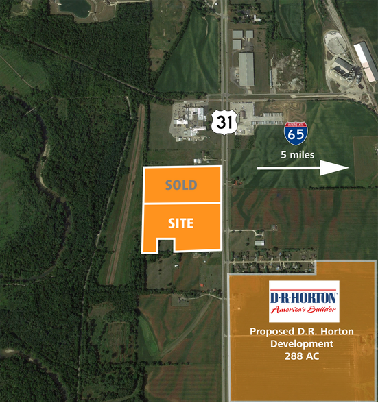 Primary Photo Of US Hwy 31 & CR 700 S, Edinburgh Land For Sale