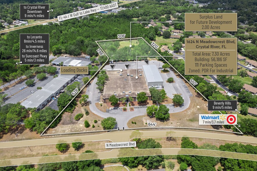 More Photos Of 1624 N Meadowcrest Blvd, Crystal River Manufacturing For Lease