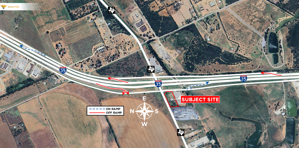 More Photos Of IH-35 & FM 1581, Pearsall Land For Sale