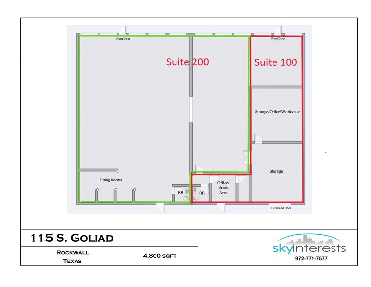 More Photos Of 115 S Goliad St, Rockwall Storefront Retail Office For Lease