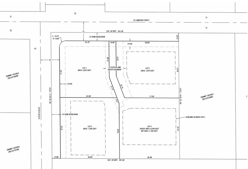 More Photos Of 7010 SE Lamphier St, Milwaukie Land For Sale