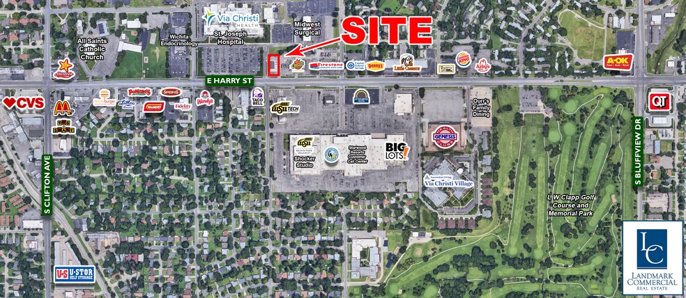 More Photos Of 3802 E Harry St, Wichita Land For Lease